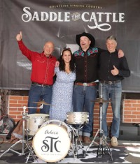 SADDLE THE CATTLE - Holsteins singing Country